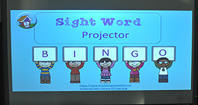 Making Sight Words Fun with Online BINGO