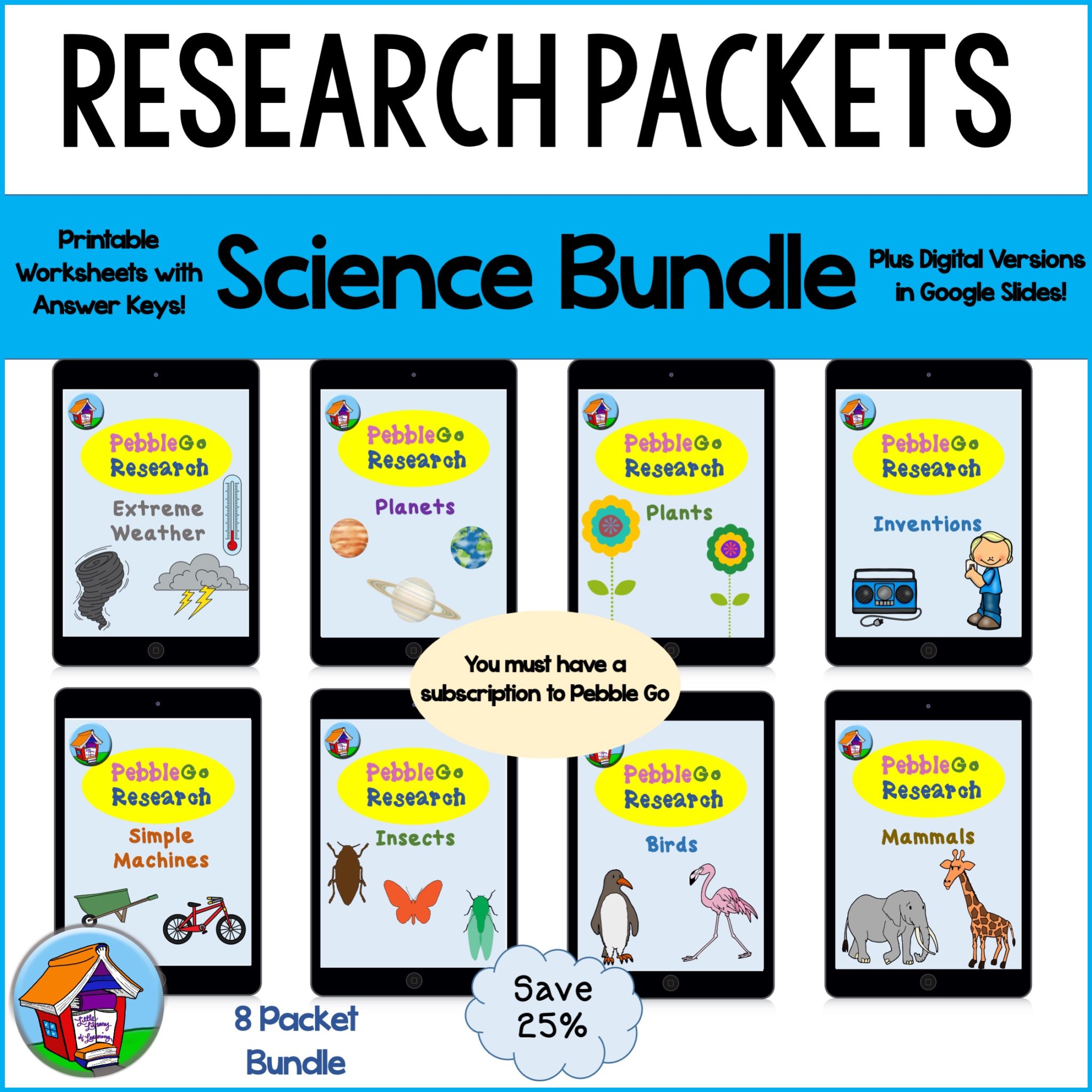 Looking for Easy Research for Younger Students? - Little Library of ...